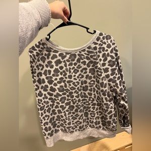 Cheetah sweatshirt